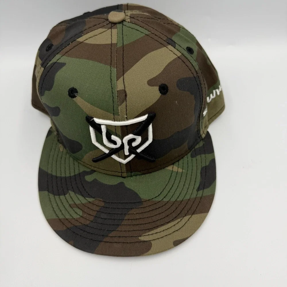 New Era 9FIFTY‎ Snapback Hat Woodland Camo Adjustable Baseball Cap OSFM